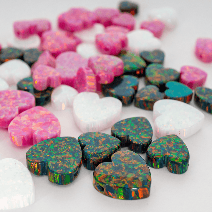 Opal Heart Charm - The Opal Dealer