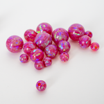 Hibiscus Opal Craft Beads