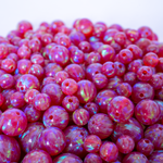 Hibiscus Opal Craft Beads