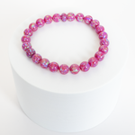 Hibiscus Opal Beaded Bracelet