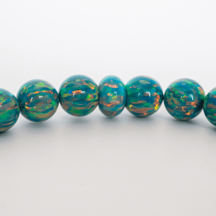 Jade Opal Beaded Bracelet - The Opal Dealer