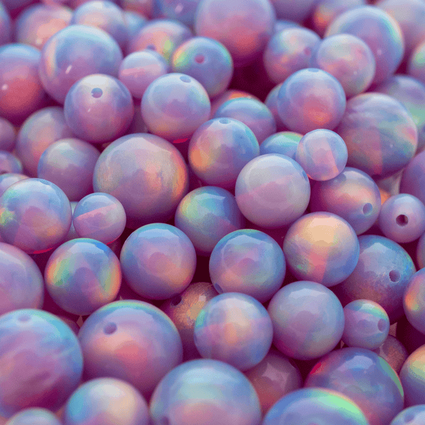 Lilac Galaxy Opalescence Craft Beads - The Opal Dealer