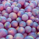 Lilac Galaxy Opalescence Craft Beads