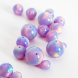 Lilac Galaxy Opalescence Craft Beads