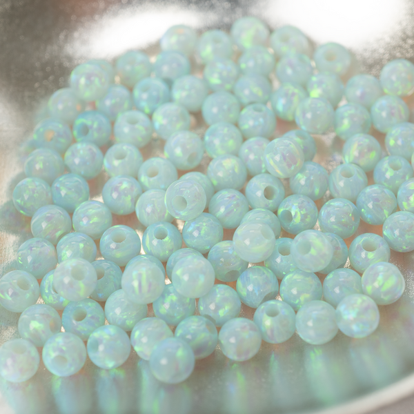 Mint Opal 3mm Craft Beads
