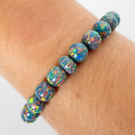 Moonstone Opal Beaded Bracelet