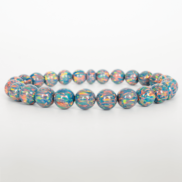 Moonstone Opal Beaded Bracelet - The Opal Dealer