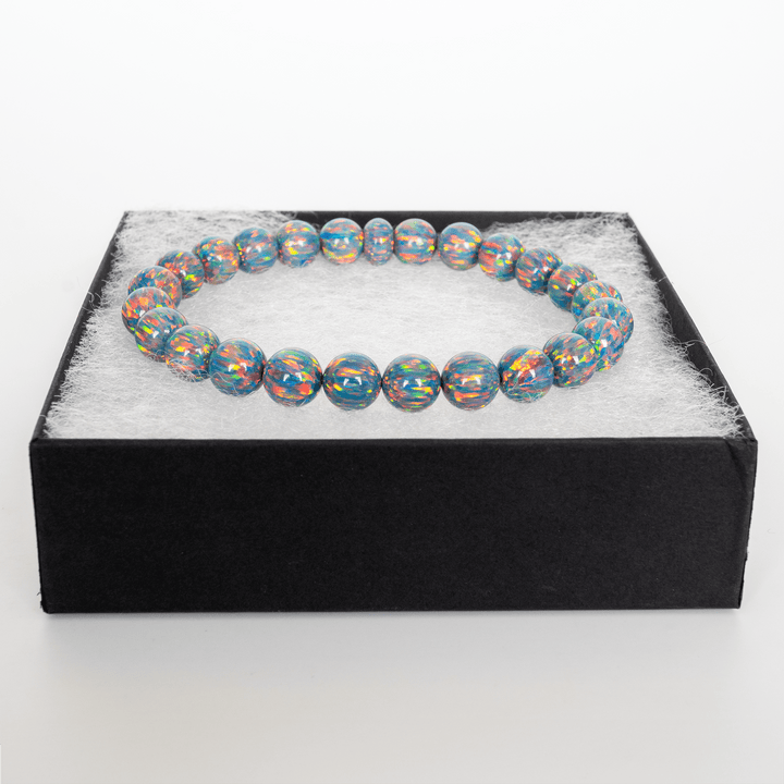 Moonstone Opal Beaded Bracelet - The Opal Dealer