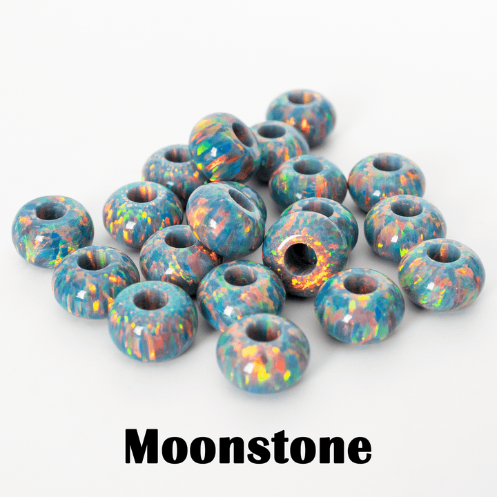 8mm Opal Rondelles - The Opal Dealer