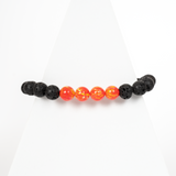 Nectar Opal & Lava Stone Beaded Bracelet
