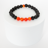 Nectar Opal & Lava Stone Beaded Bracelet - New Design