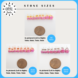 Aurora Opal Stud Earrings