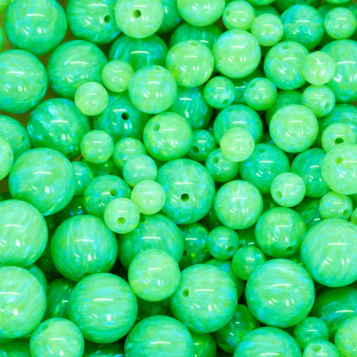 Nuclear Green Opal Craft Beads - The Opal Dealer