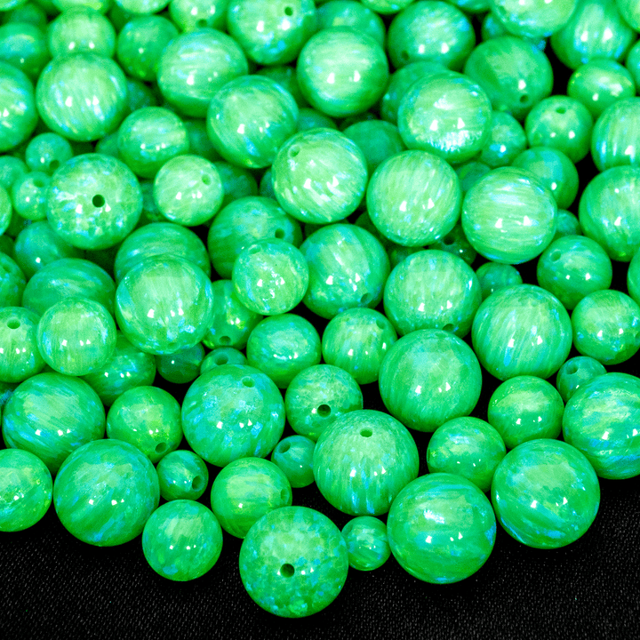 Nuclear Green Opal Craft Beads - The Opal Dealer