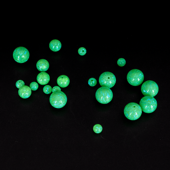 Nuclear Green Opal Craft Beads - The Opal Dealer