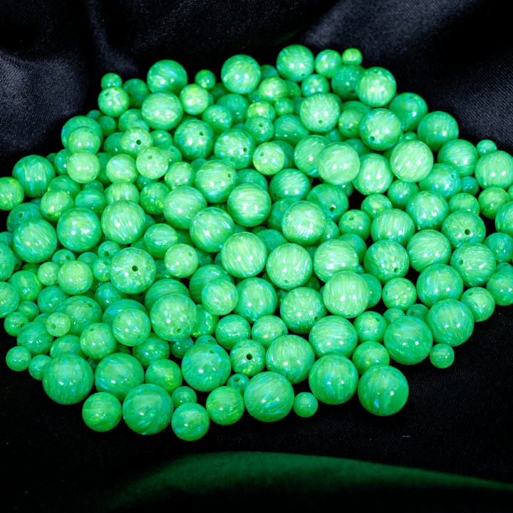 Nuclear Green Opal Craft Beads - The Opal Dealer