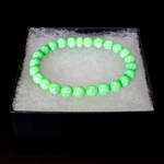 Nuclear Green Glow Opal Beaded Bracelet - New Design