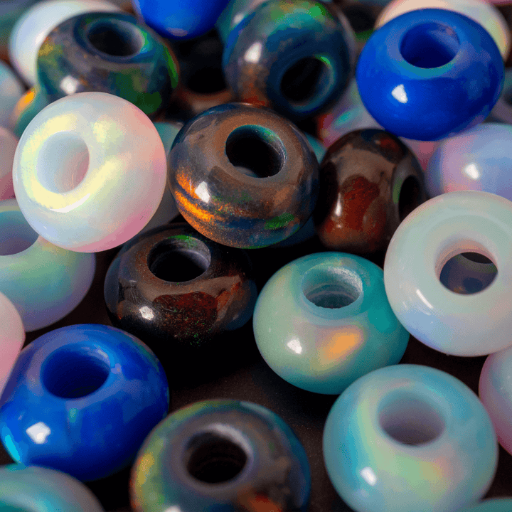Opalescence Rondelles - The Opal Dealer