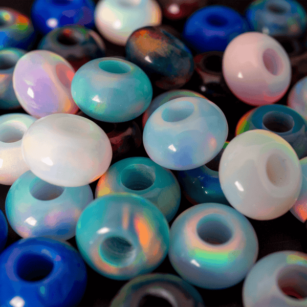 Opalescence Rondelles - The Opal Dealer