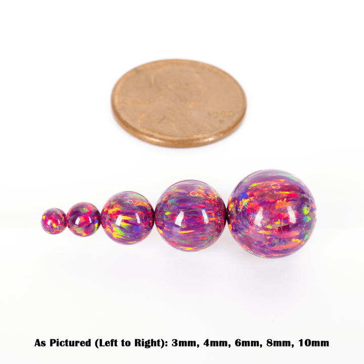 Orchid Opal Craft Beads - The Opal Dealer