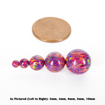 Orchid Opal Craft Beads