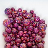 Orchid Opal Craft Beads