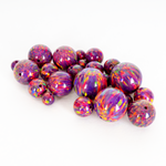 Orchid Opal Craft Beads