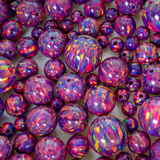 Orchid Opal Craft Beads