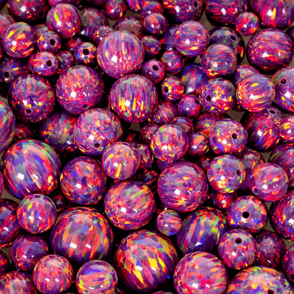 Orchid Opal Craft Beads - The Opal Dealer