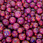 Orchid Opal Craft Beads
