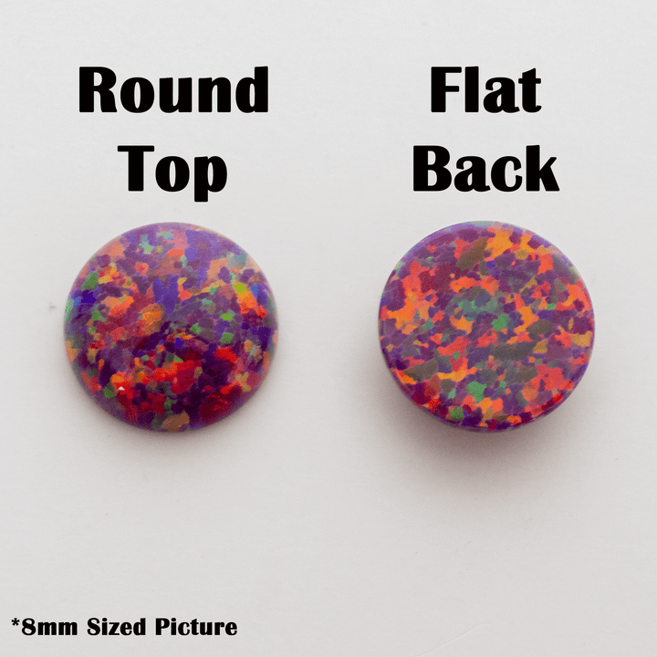 Orchid Opal Round Cabochon - The Opal Dealer