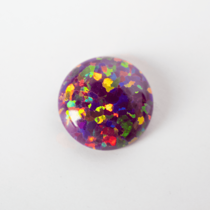 Orchid Opal Round Cabochon - The Opal Dealer