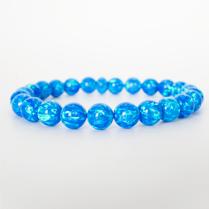 Pacific Sapphire Opal Beaded Bracelet - The Opal Dealer