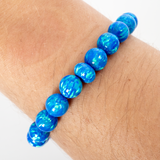 Pacific Sapphire Opal Beaded Bracelet