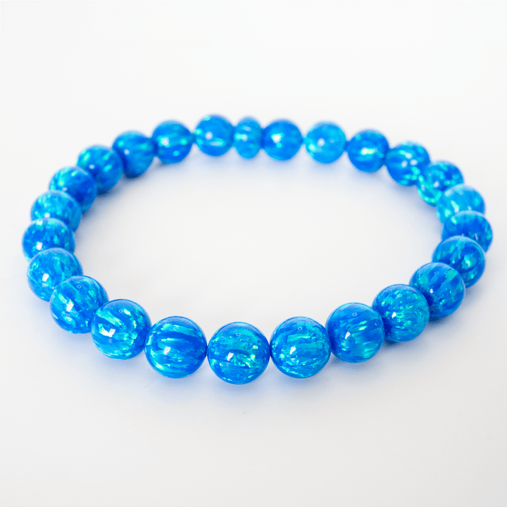 Pacific Sapphire Opal Beaded Bracelet - The Opal Dealer