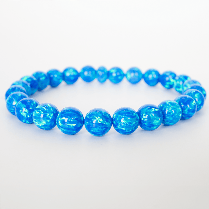 Pacific Sapphire Opal Beaded Bracelet - The Opal Dealer