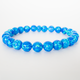 Pacific Sapphire Opal Beaded Bracelet