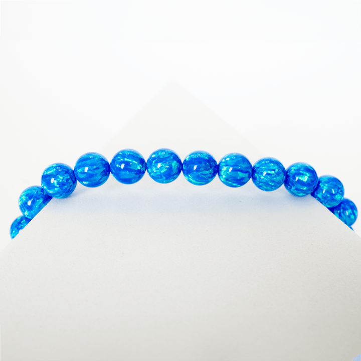 Pacific Sapphire Opal Beaded Bracelet - The Opal Dealer