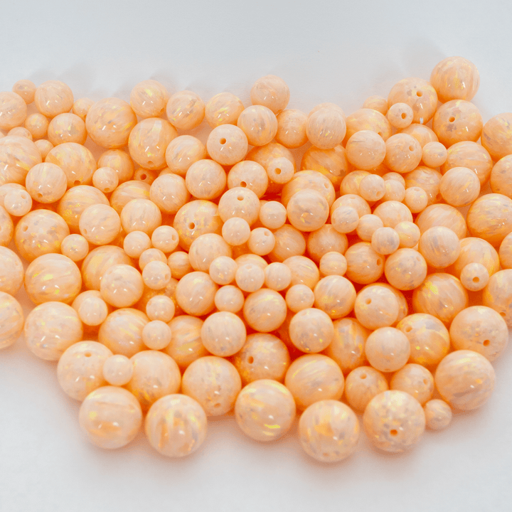 Peach Fuzz Opal Craft Beads - The Opal Dealer
