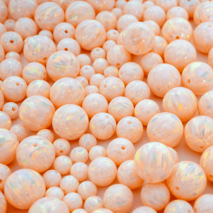 Peach Fuzz Opal Craft Beads - The Opal Dealer