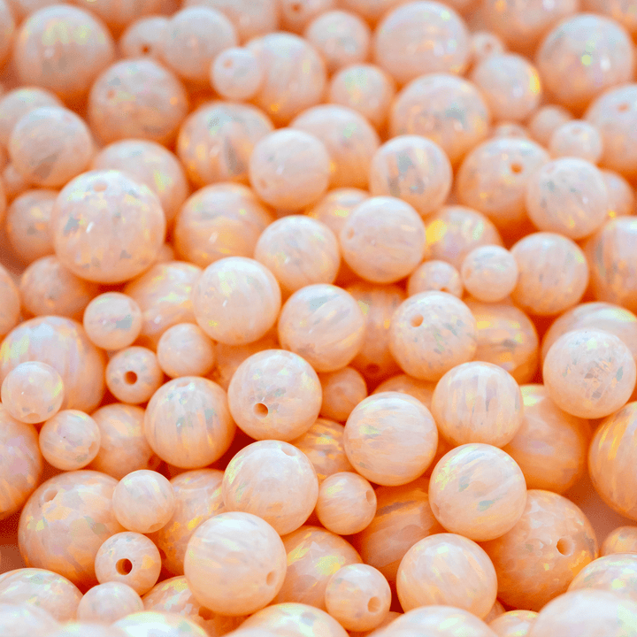 Peach Fuzz Opal Craft Beads - The Opal Dealer