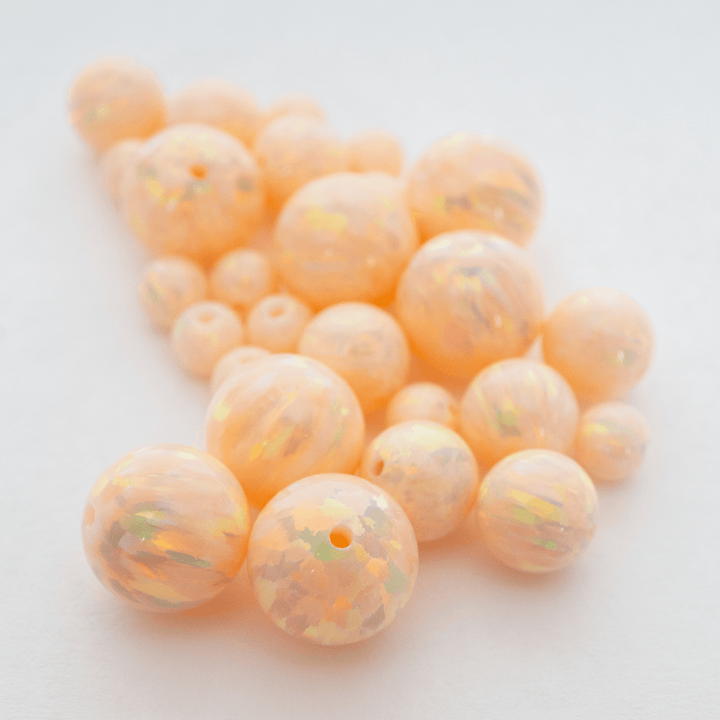 Peach Fuzz Opal Craft Beads - The Opal Dealer
