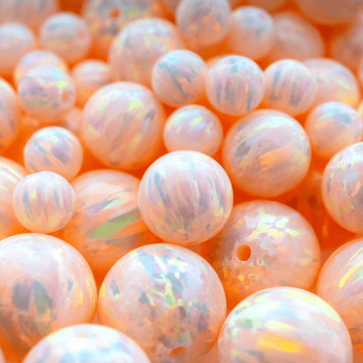 Peach Fuzz Opal Craft Beads - The Opal Dealer