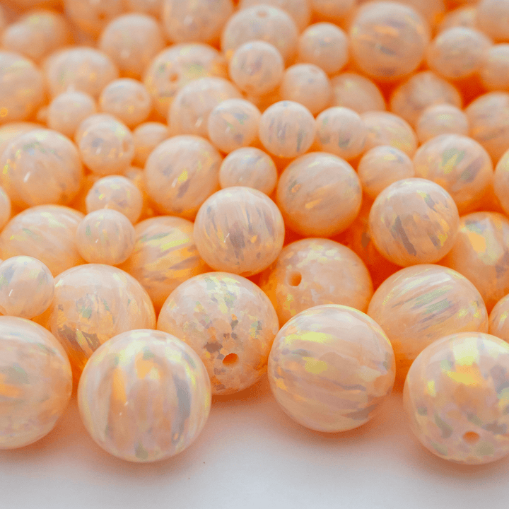 Peach Fuzz Opal Craft Beads - The Opal Dealer