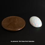 Pearl White Opal Oval Cabochon