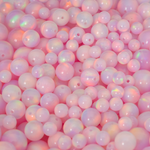 Pearl Pink Opalescence Craft Beads