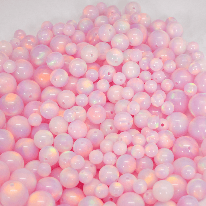 Pearl Pink Opalescence Craft Beads - The Opal Dealer