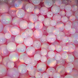 Pearl Pink Opalescence Craft Beads