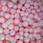 Pearl Pink Opalescence Craft Beads