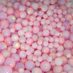 Pearl Pink Opalescence Craft Beads